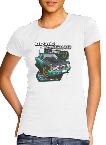 Drag Racing Car für Damen T-Shirt