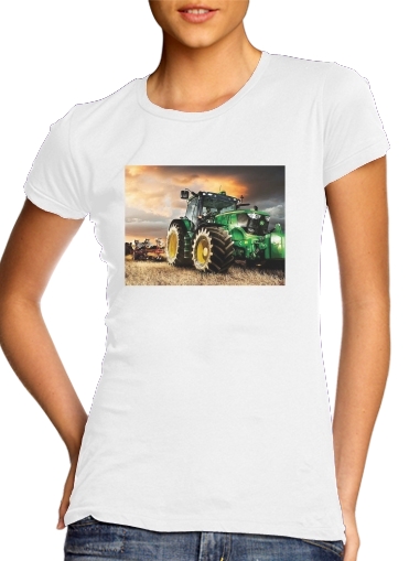 John Deer tractor Farm für Damen T-Shirt