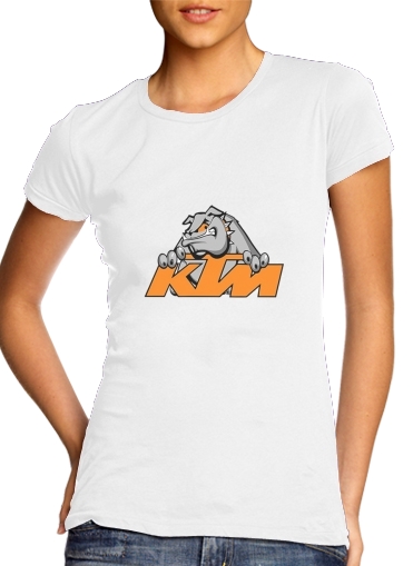KTM Racing Orange And Black für Damen T-Shirt