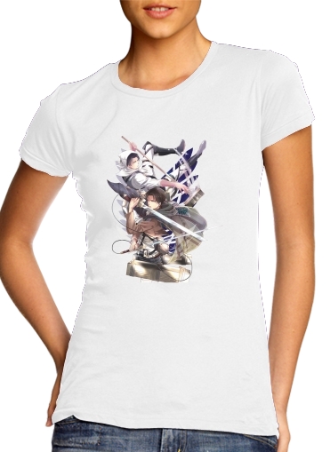 Livai Attack on Titan für Damen T-Shirt
