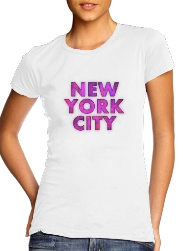 New York City - Broadway Color für Damen T-Shirt