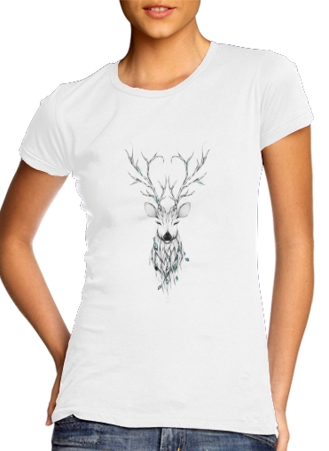 Poetic Deer für Damen T-Shirt