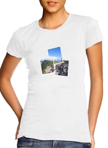 Puy mary and chain of volcanoes of auvergne für Damen T-Shirt