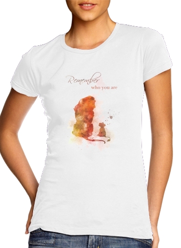 Remember Who You Are Lion King für Damen T-Shirt