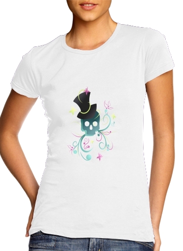 Skull Pop Art Disco für Damen T-Shirt