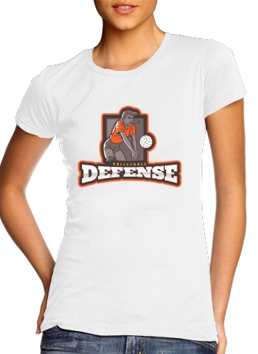 Volleyball Defense für Damen T-Shirt