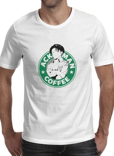 Ackerman Coffee für Männer T-Shirt
