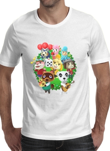 Animal Crossing Artwork Fan für Männer T-Shirt