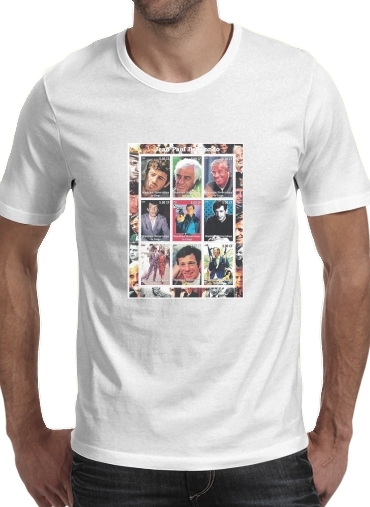 Belmondo Collage für Männer T-Shirt