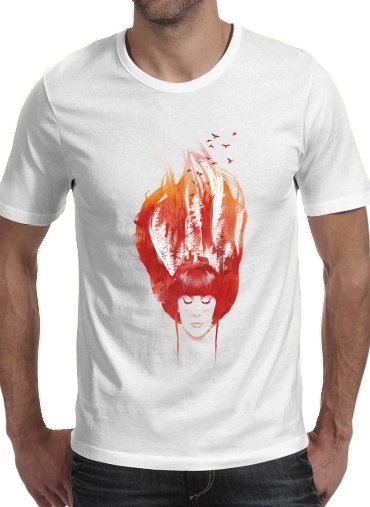 Burning Forest für Männer T-Shirt