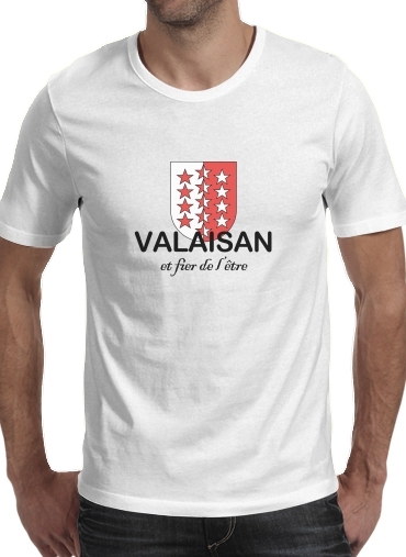 Kanton Wallis für Männer T-Shirt