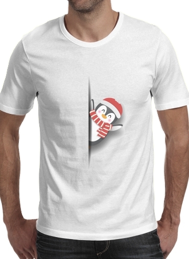 christmas Penguin für Männer T-Shirt