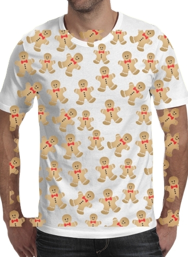 Christmas snowman gingerbread für Männer T-Shirt