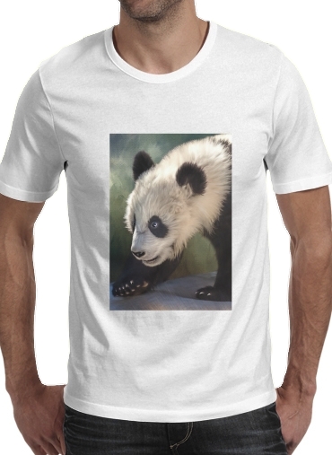 Cute panda bear baby für Männer T-Shirt