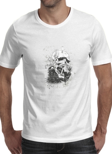 Dark Gothic Skull für Männer T-Shirt