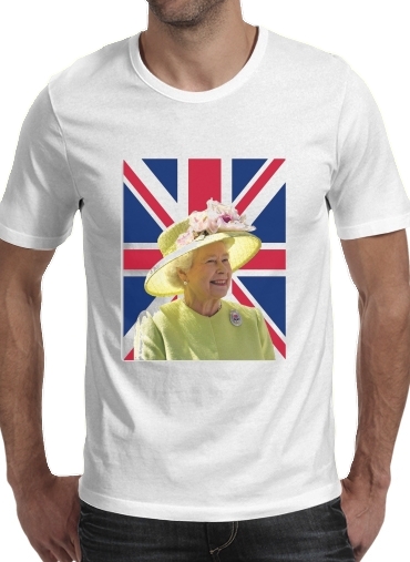 Elizabeth 2 Uk Queen für Männer T-Shirt