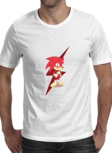 Flash The Hedgehog für Männer T-Shirt