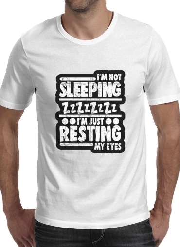 im not sleeping im just resting my eyes für Männer T-Shirt