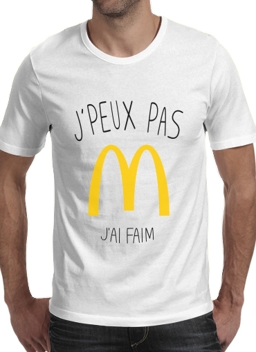 Je peux pas jai faim McDonalds für Männer T-Shirt