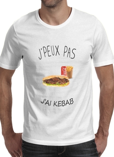 Je peux pas jai kebab für Männer T-Shirt
