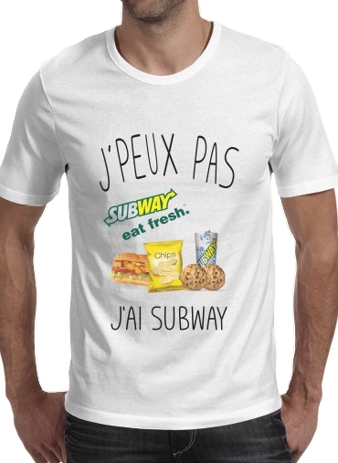 Je peux pas jai subway für Männer T-Shirt