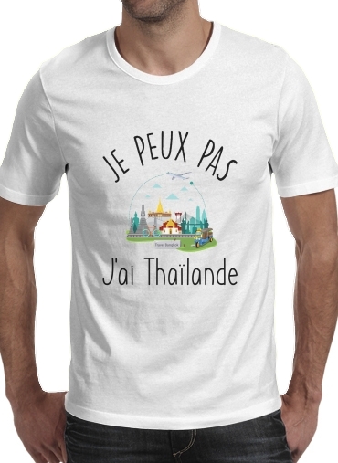 Je peux pas jai thailand für Männer T-Shirt