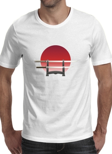 Katana Japan Traditionnal für Männer T-Shirt