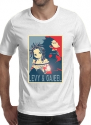 T-Shirts Levy et Gajeel Fairy Love
