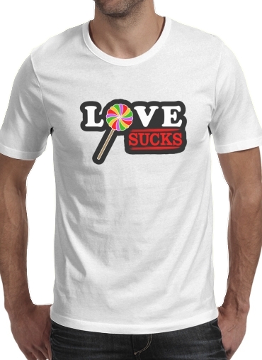 Love Sucks für Männer T-Shirt