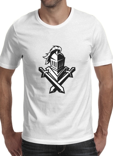 Modern Knight Elegance für Männer T-Shirt