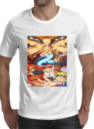 Naruto Evolution für Männer T-Shirt