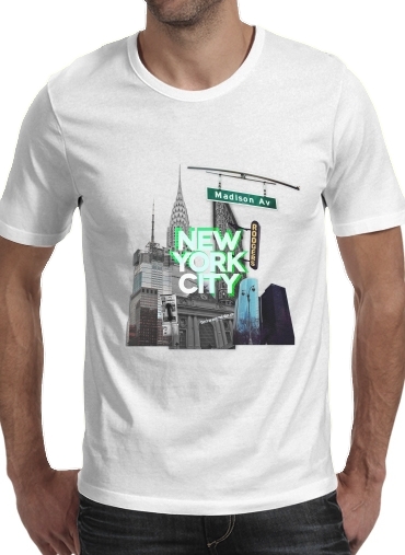 New York City II [green] für Männer T-Shirt