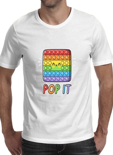 Pop It Funny cute für Männer T-Shirt