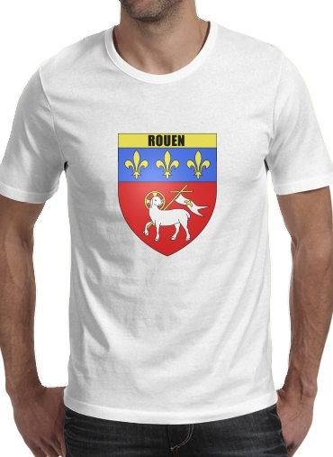 Rouen Normandie für Männer T-Shirt