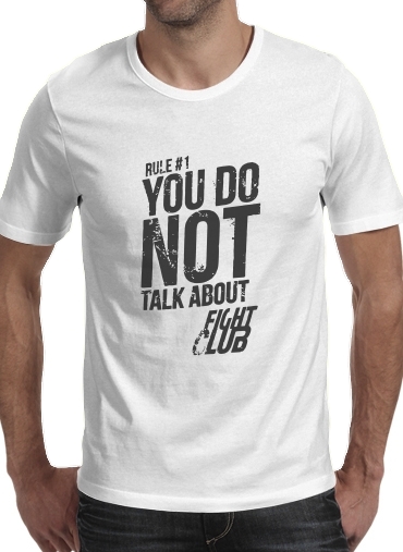 Rule 1 You do not talk about Fight Club für Männer T-Shirt