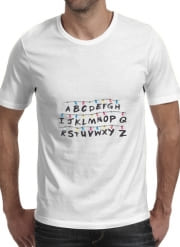 T-Shirts Stranger Things Lampion Alphabet Inspiration