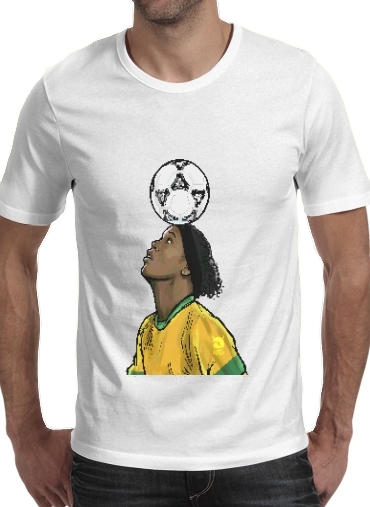 The Magic Carioca Brazil Pixel Art für Männer T-Shirt