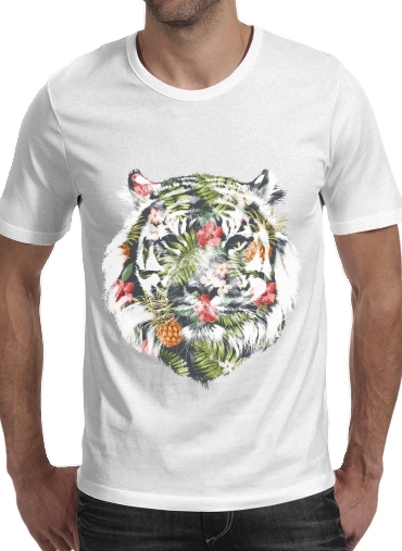 Tropical Tiger für Männer T-Shirt