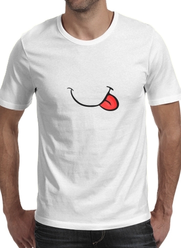 Yum mouth für Männer T-Shirt