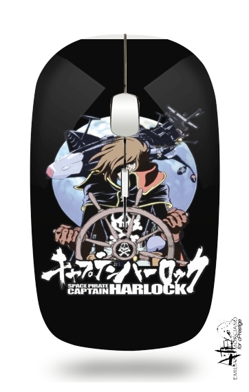 Space Pirate - Captain Harlock für Kabellose optische Maus mit USB-Empfänger