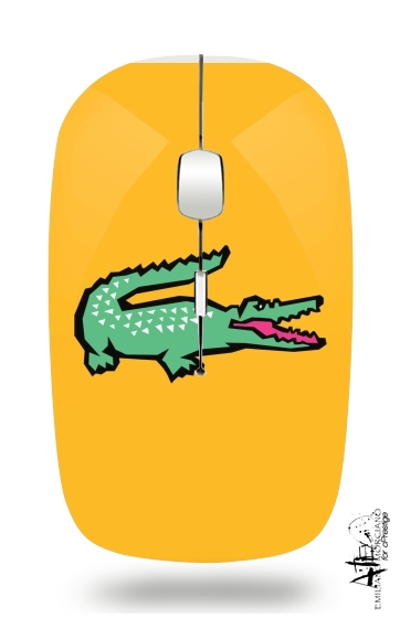 alligator crocodile lacoste für Kabellose optische Maus mit USB-Empfänger