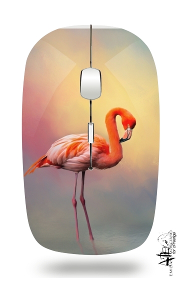 American flamingo für Kabellose optische Maus mit USB-Empfänger