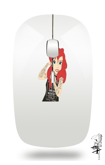 Ariel tattoo Jack Daniels für Kabellose optische Maus mit USB-Empfänger