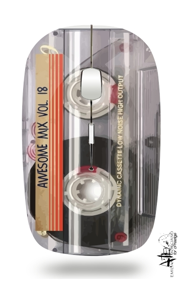 Awesome Mix Cassette für Kabellose optische Maus mit USB-Empfänger