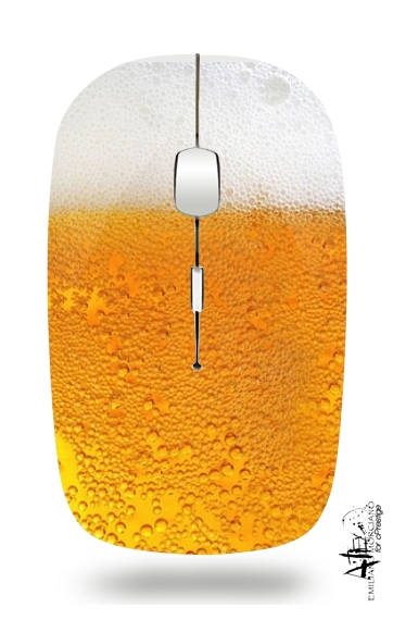 Biere mit Schaum für Kabellose optische Maus mit USB-Empfänger