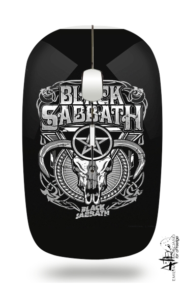 Black Sabbath Heavy Metal für Kabellose optische Maus mit USB-Empfänger