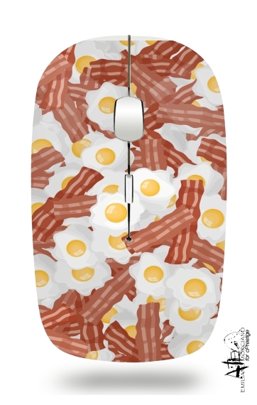 Breakfast Eggs and Bacon für Kabellose optische Maus mit USB-Empfänger
