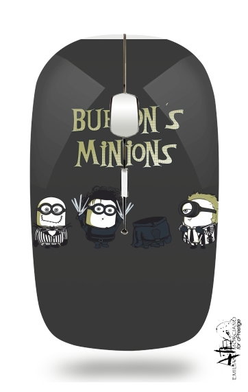 Burton's Minions für Kabellose optische Maus mit USB-Empfänger