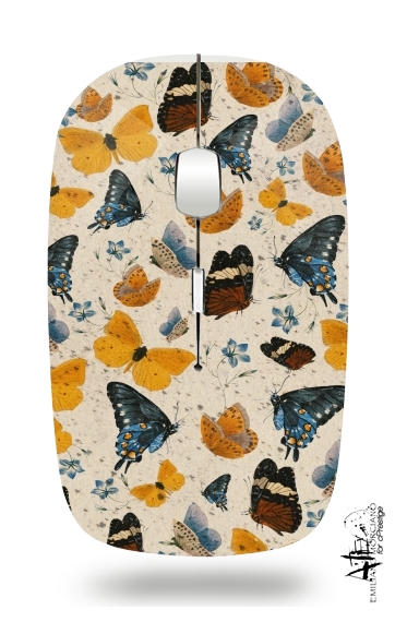 Butterflies I für Kabellose optische Maus mit USB-Empfänger
