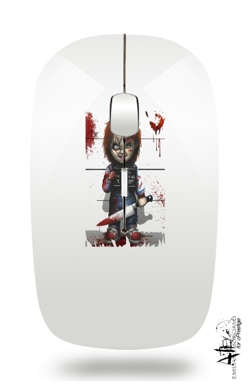 Chucky Die Puppe, die tötet für Kabellose optische Maus mit USB-Empfänger